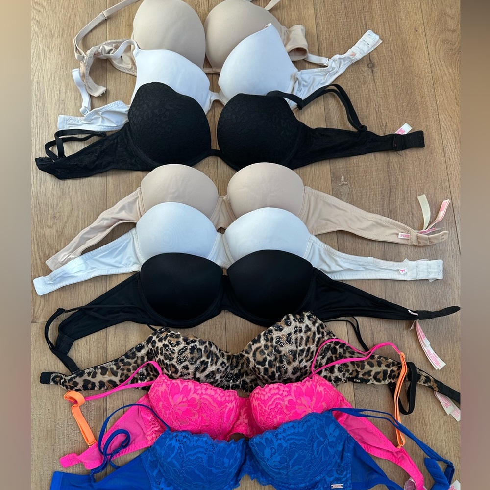 PINK Victoria's Secret Bra Collection - Push Ups